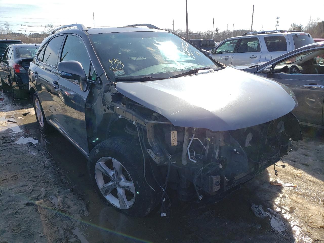 LEXUS RX 350 2012 with VIN 2T2BK1BA4CC137804 - Photo from auction
