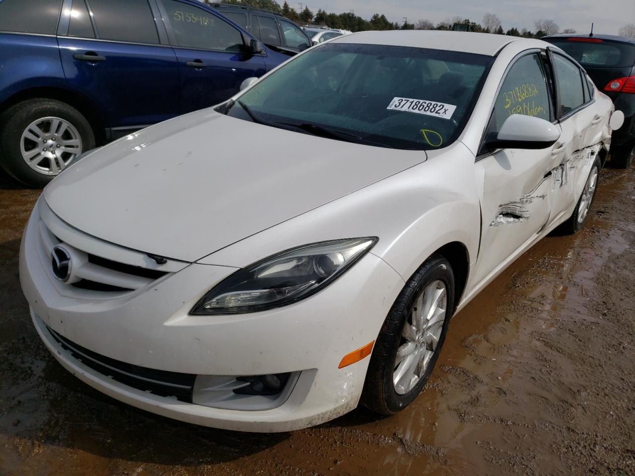 Photo 2 from auction – 2012 MAZDA 6 I with VIN 1YVHZ8DH5C5M11466