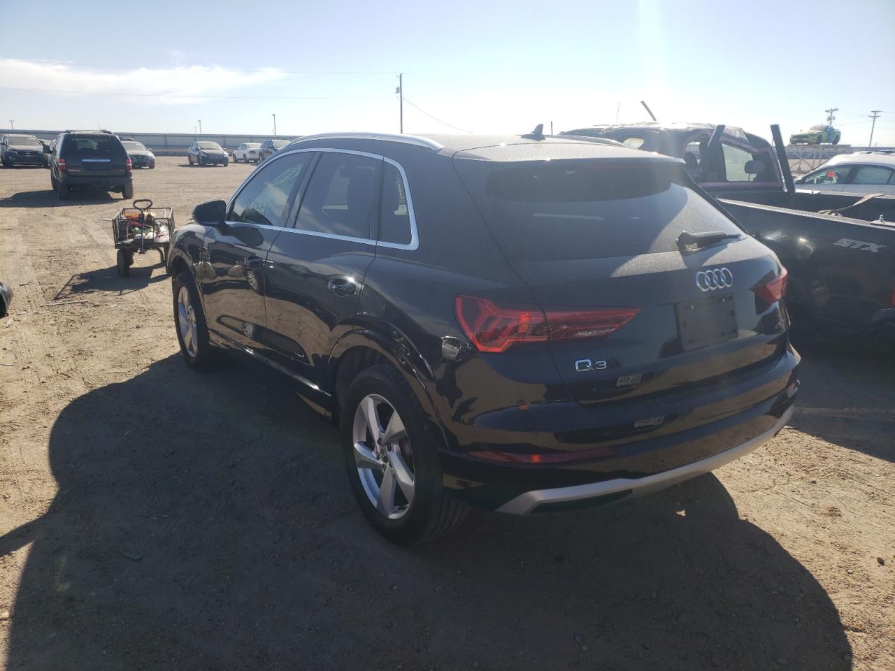 Photo 3 from auction – 2020 AUDI Q3 PREMIUM with VIN WA1AECF38L1114278