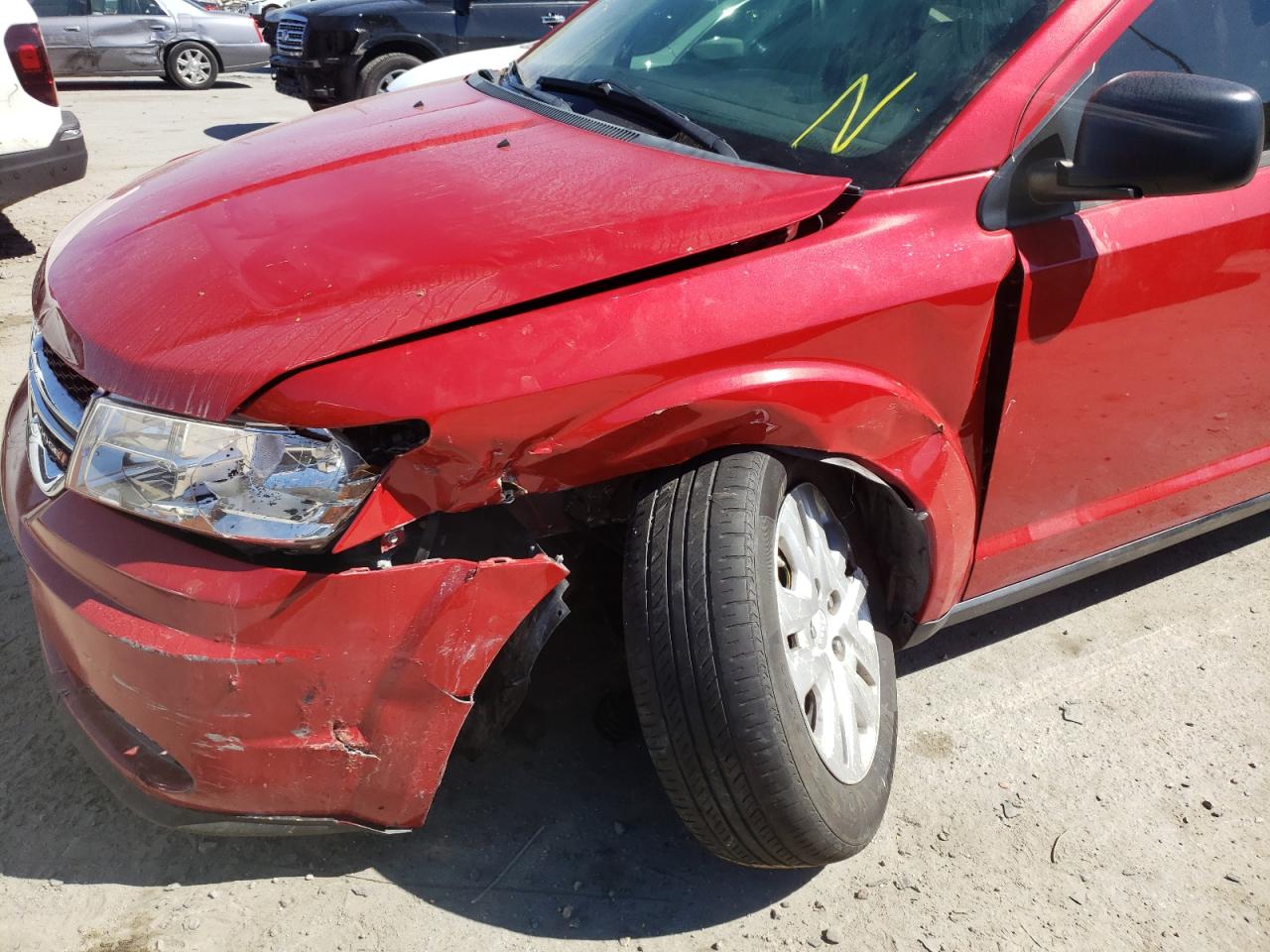 Photo 9 from auction – 2015 DODGE JOURNEY SE with VIN 3C4PDCAB5FT687136