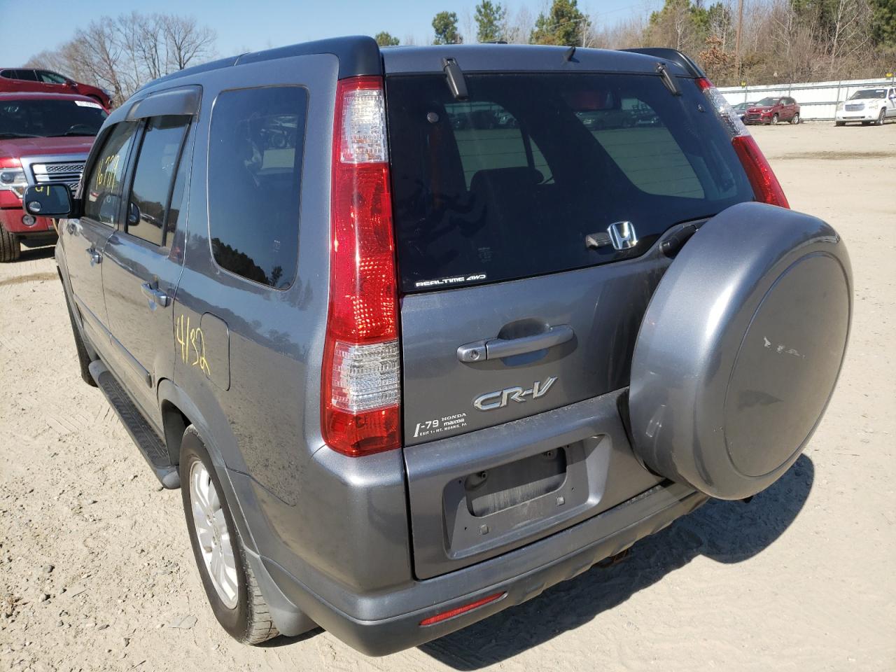 Photo 3 from auction – 2006 HONDA CR-V SE with VIN JHLRD78926C008697