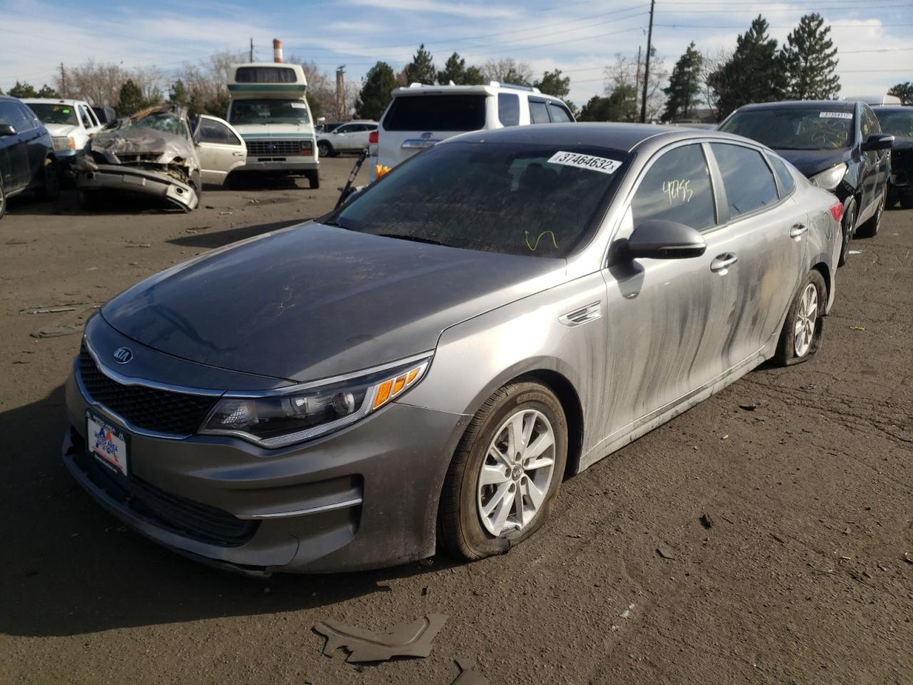 Photo 2 from auction – 2018 KIA OPTIMA LX with VIN 5XXGT4L34JG201841
