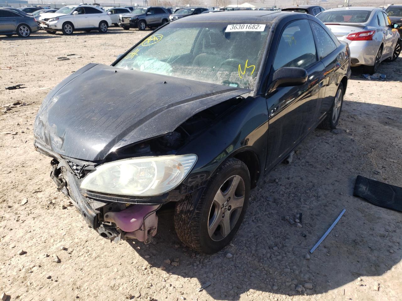 Photo 2 from auction – 2004 HONDA CIVIC EX with VIN 1HGEM22924L085351