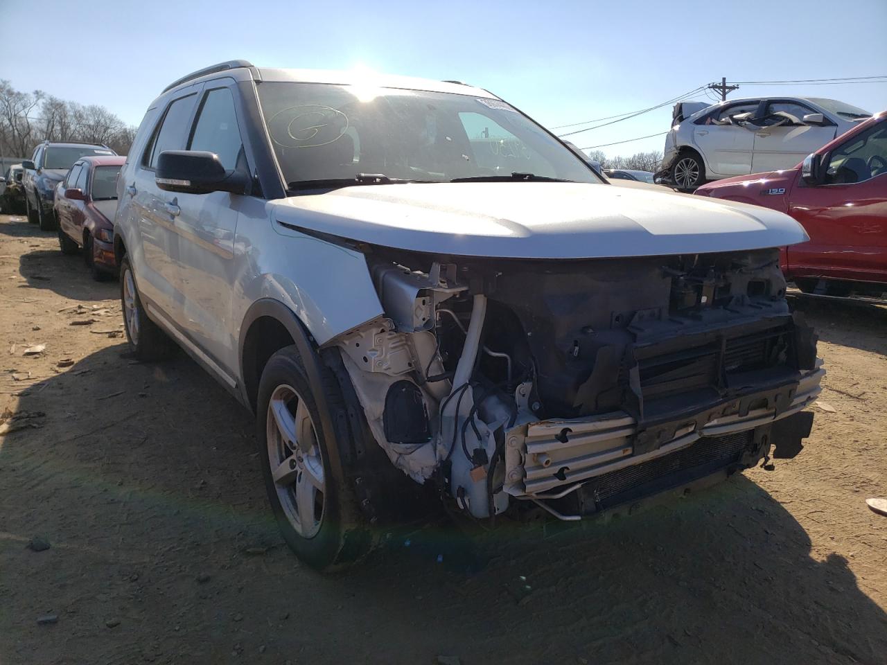 FORD EXPLORER X 2017 with VIN 1FM5K8DH4HGA52471 - Photo from auction