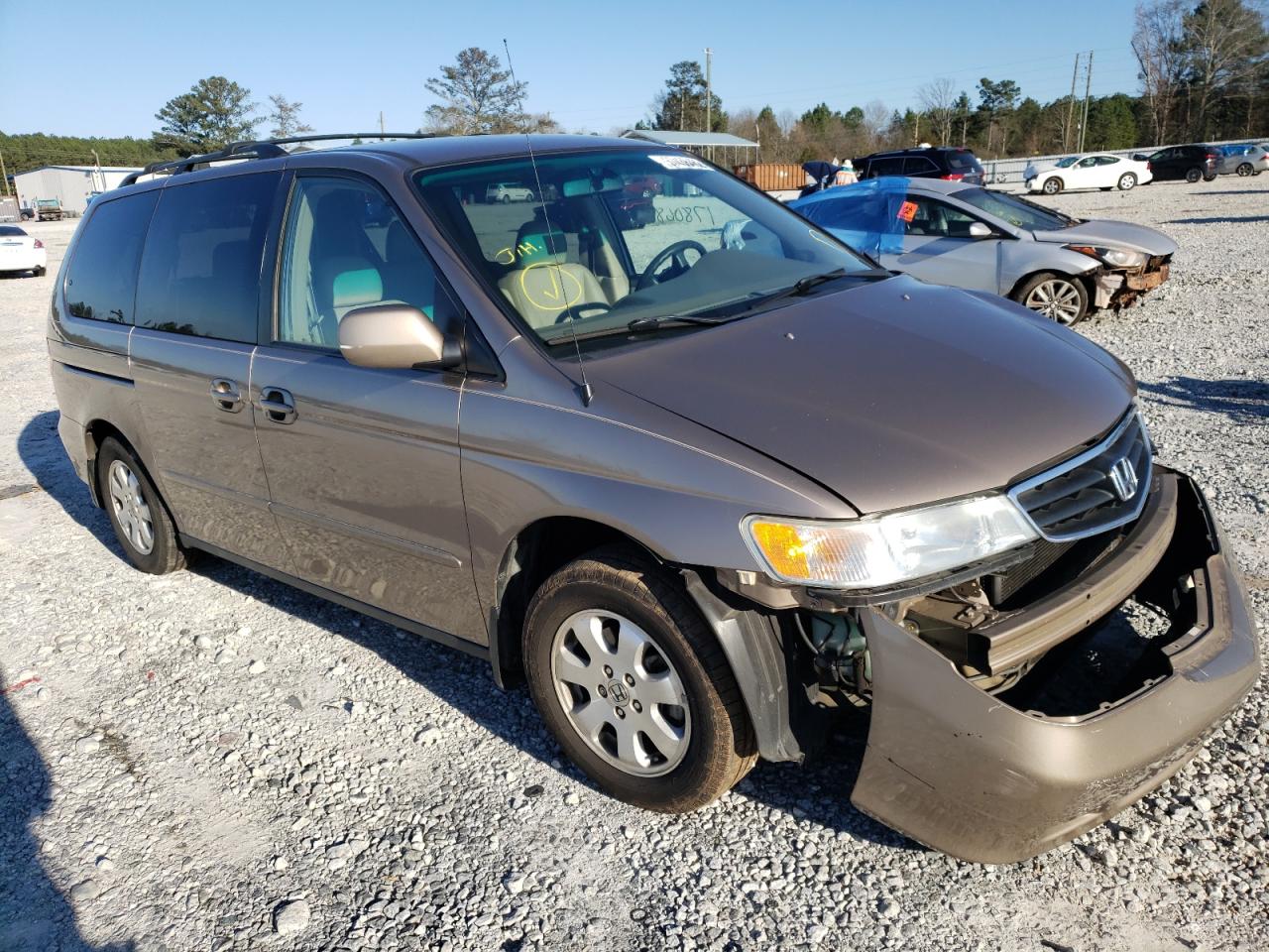 HONDA ODYSSEY EX 2004 with VIN 5FNRL18934B037431 - Photo from auction