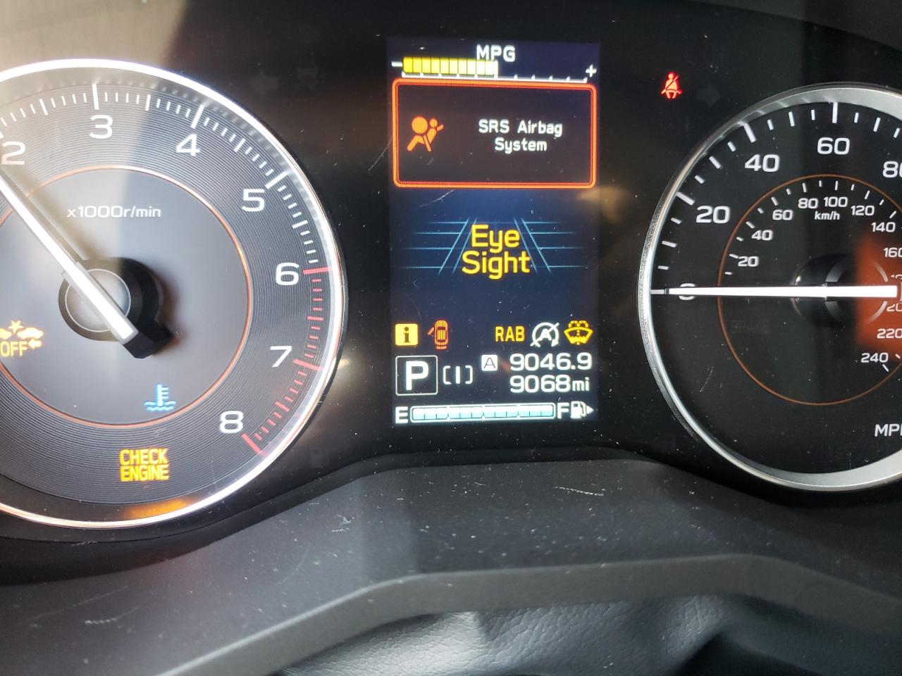 Photo 8 from auction – 2021 SUBARU CROSSTREK with VIN JF2GTHMC6M8655233
