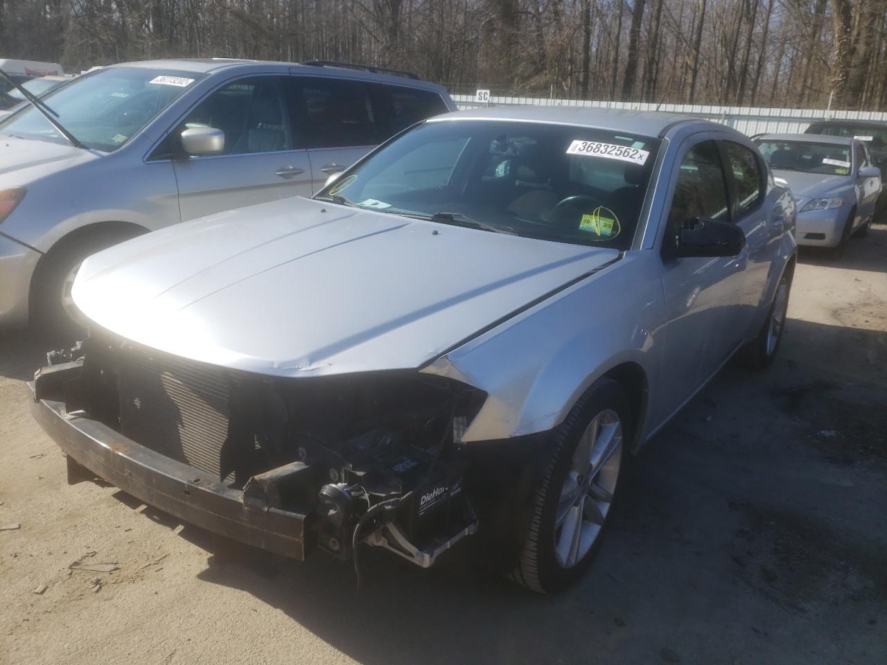Photo 2 from auction – 2012 DODGE AVENGER SX with VIN 1C3CDZEGXCN122923