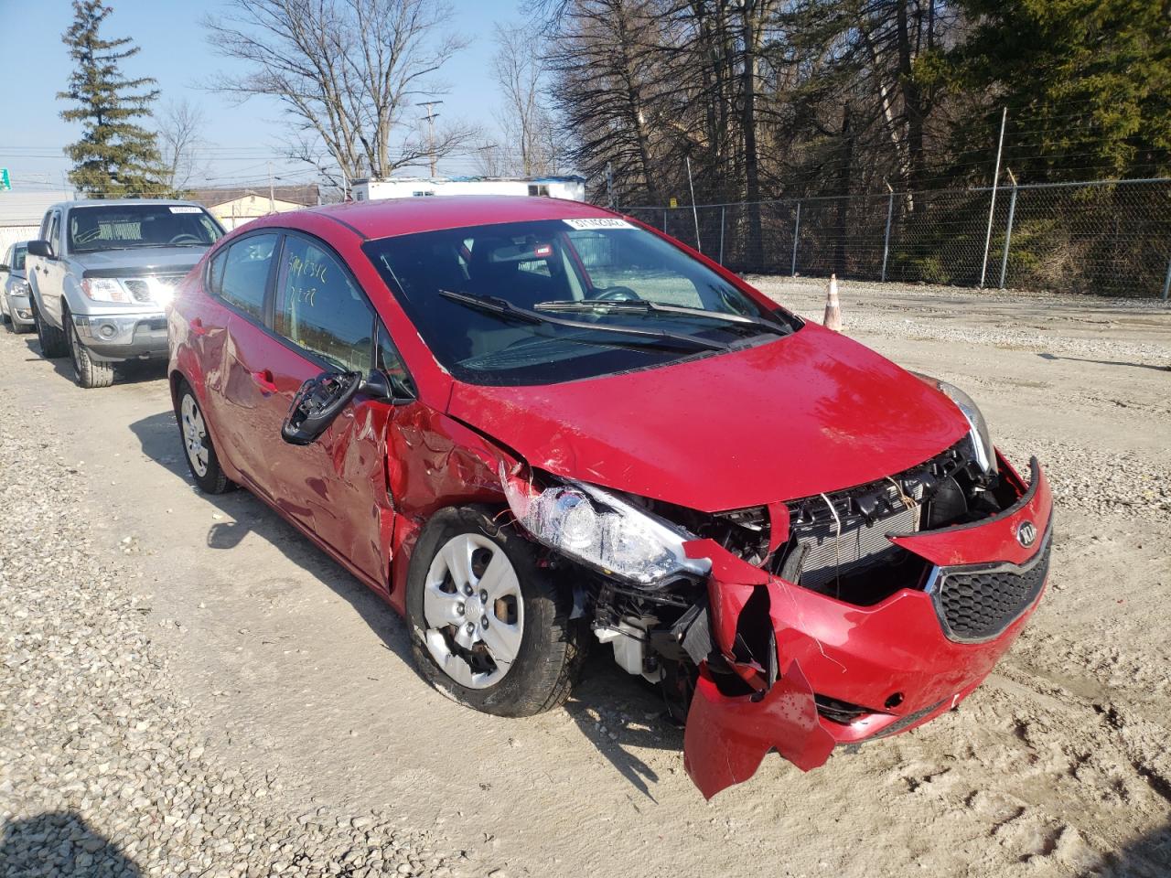 Photo 1 from auction – 2016 KIA FORTE LX with VIN KNAFK4A63G5474839