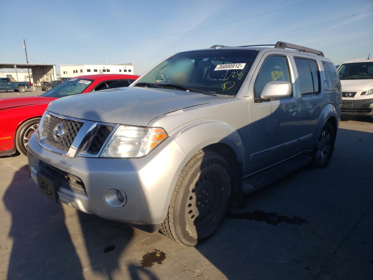 Photo 2 from auction – 2008 NISSAN PATHFINDER with VIN 5N1AR18B08C636638