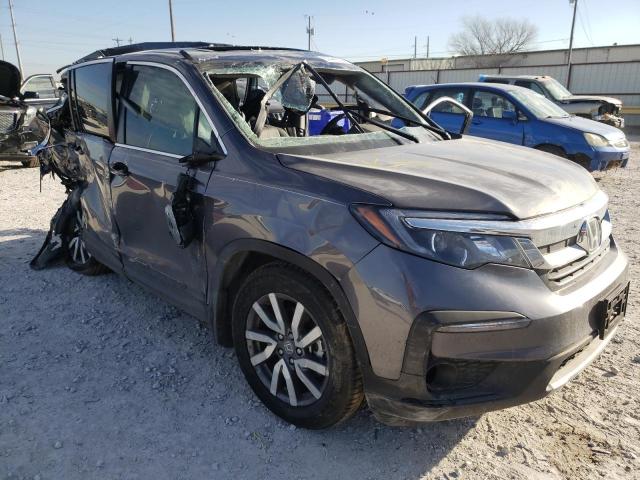 HONDA PILOT EXL 2022 with VIN 5FNYF5H57NB006305 - Photo from auction