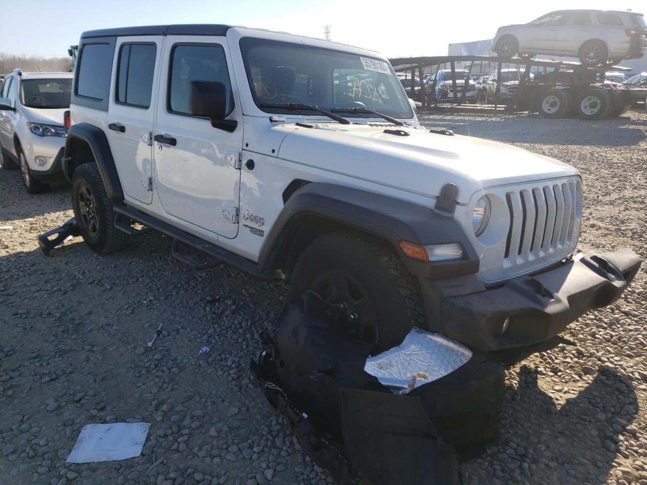 Photo 1 from auction – 2018 JEEP WRANGLER U with VIN 1C4HJXDG9JW138666