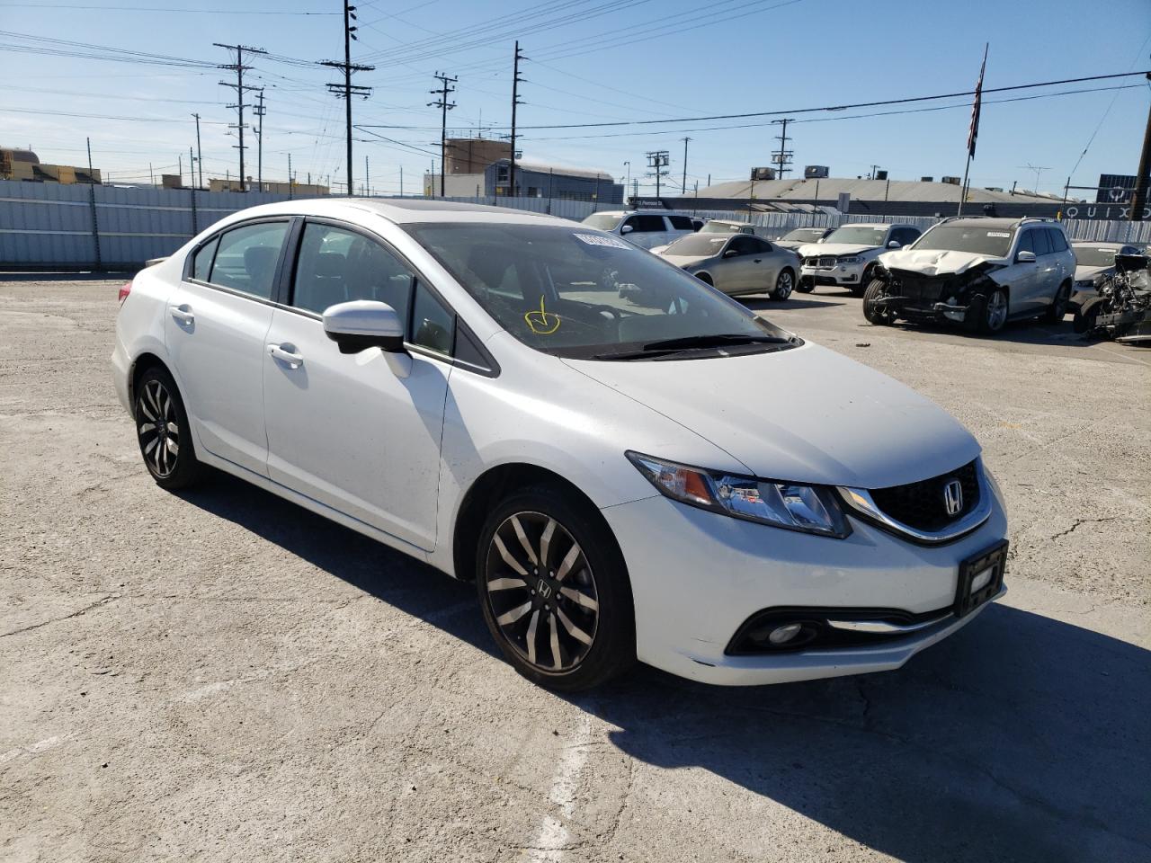 HONDA CIVIC EXL 2015 with VIN 19XFB2F98FE259311 - Photo from auction