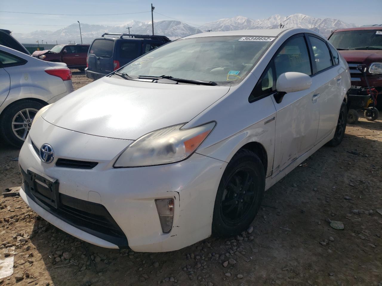 Photo 2 from auction – 2012 TOYOTA PRIUS with VIN JTDKN3DU2C5406314