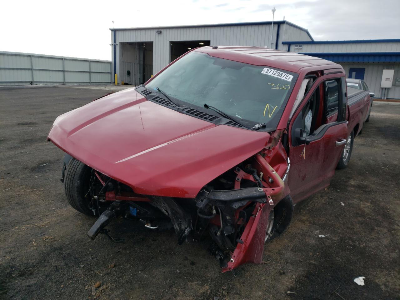 Photo 2 from auction – 2016 FORD F150 SUPER with VIN 1FTEW1E81GKE09664