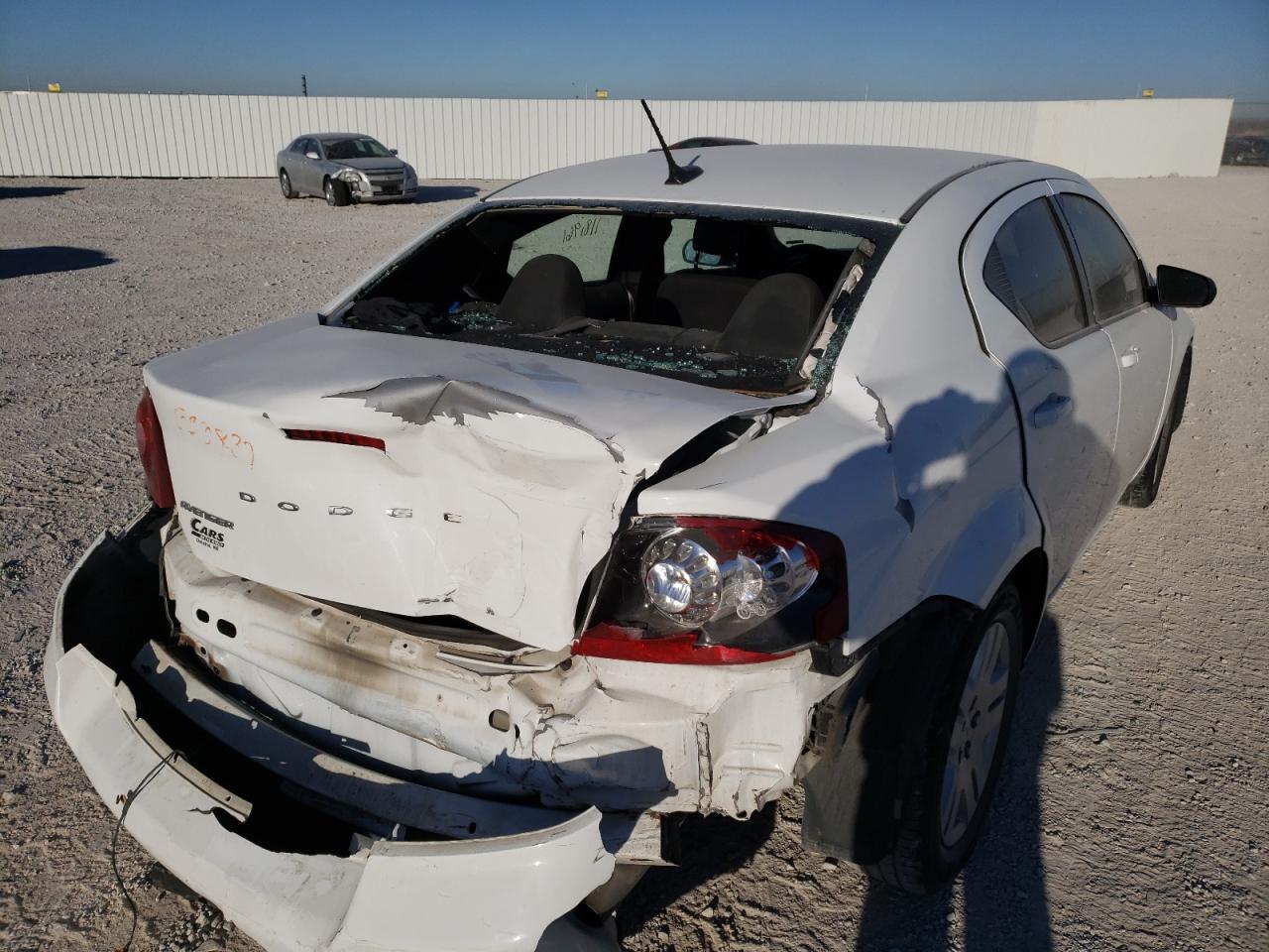 Photo 9 from auction – 2013 DODGE AVENGER SE with VIN 1C3CDZABXDN619644