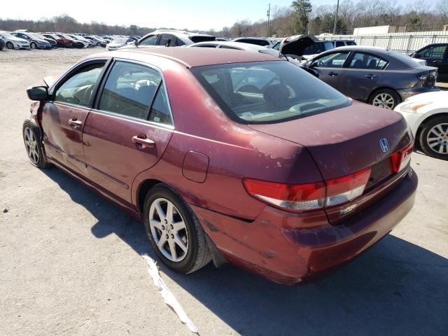 Photo 3 from auction – 2003 HONDA ACCORD EX with VIN 1HGCM66523A049451