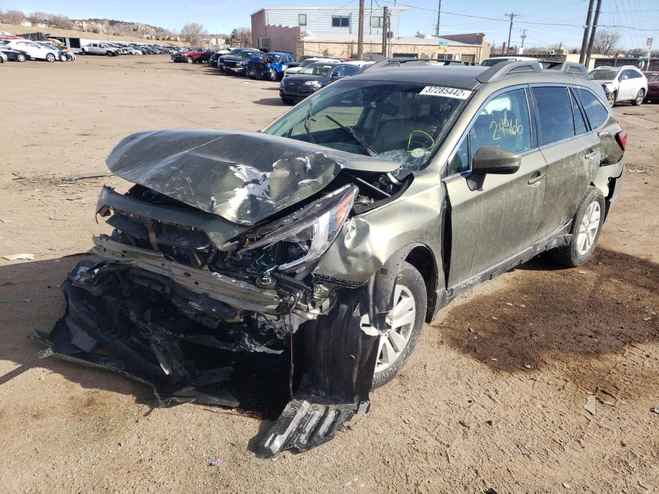 Photo 2 from auction – 2018 SUBARU OUTBACK 2. with VIN 4S4BSAFC6J3327069