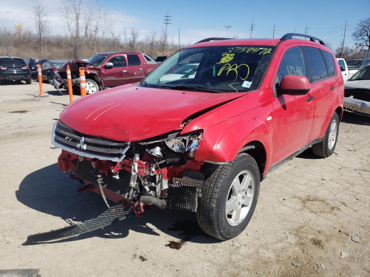 Photo 2 from auction – 2007 MITSUBISHI OUTLANDER with VIN JA4MS31X17Z011078
