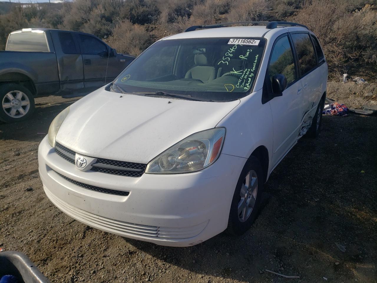 Photo 2 from auction – 2005 TOYOTA SIENNA CE with VIN 5TDZA23CX5S358409