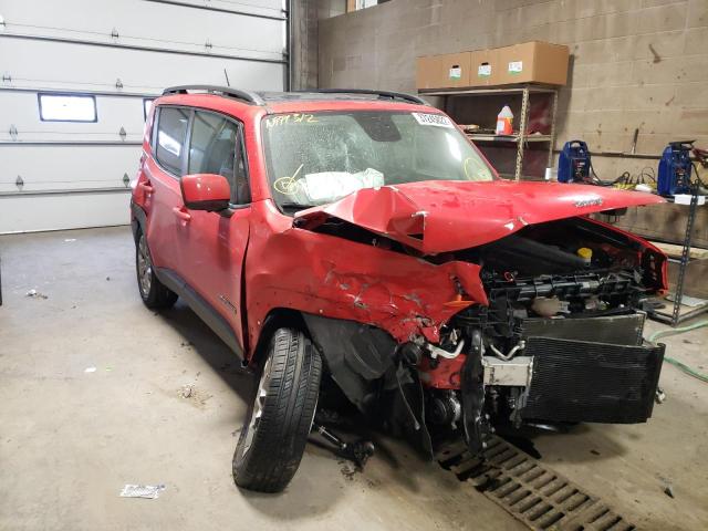 JEEP RENEGADE L 2017 with VIN ZACCJBBB2HPE97515 - Photo from auction