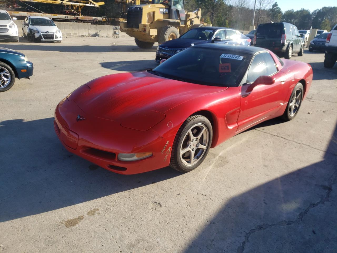 Photo 2 from auction – 2001 CHEVROLET CORVETTE with VIN 1G1YY22G815107120