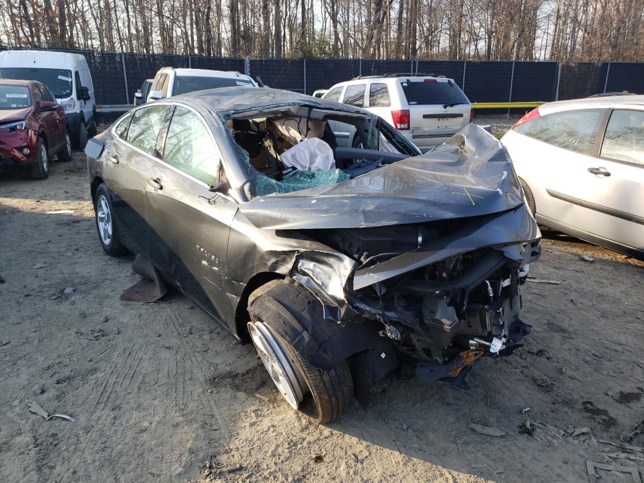 CHEVROLET MALIBU LS 2017 with VIN 1G1ZB5ST7HF240105 - Photo from auction