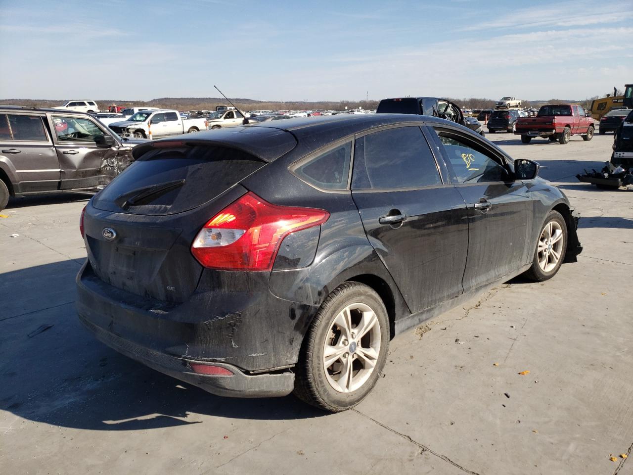 Photo 4 from auction – 2012 FORD FOCUS SE with VIN 1FAHP3K20CL129282