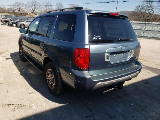 Photo 3 from auction – 2005 HONDA PILOT EXL with VIN 2HKYF18685H531246