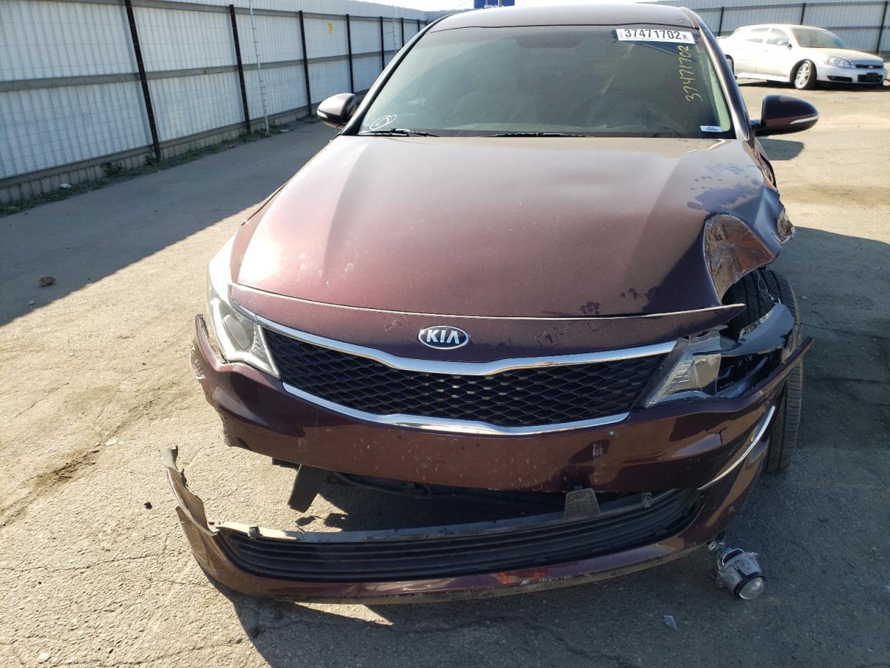 Photo 9 from auction – 2016 KIA OPTIMA LX with VIN 5XXGT4L35GG014598