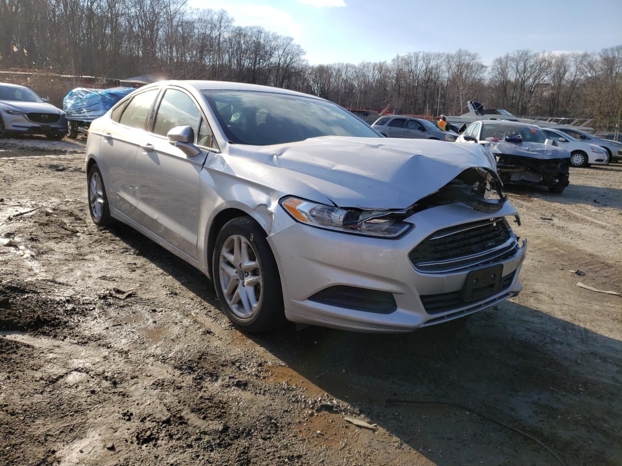 FORD FUSION SE 2016 with VIN 1FA6P0HD6G5106419 - Photo from auction