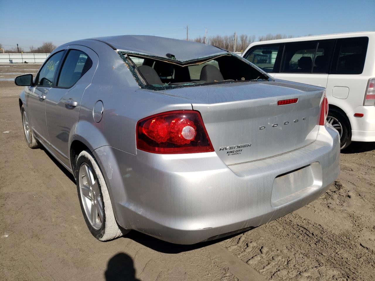 Photo 3 from auction – 2011 DODGE AVENGER MA with VIN 1B3BD1FB7BN556826