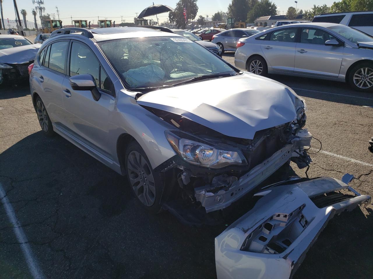 SUBARU IMPREZA SP 2016 with VIN JF1GPAY68G8237572 - Photo from auction