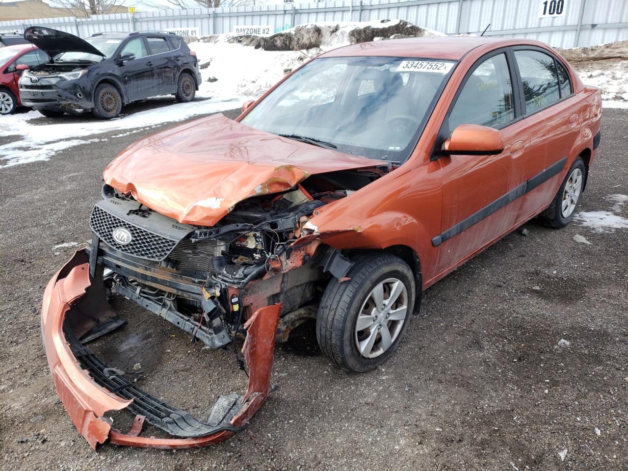 Photo 2 from auction – 2009 KIA RIO BASE with VIN KNADE223796479496