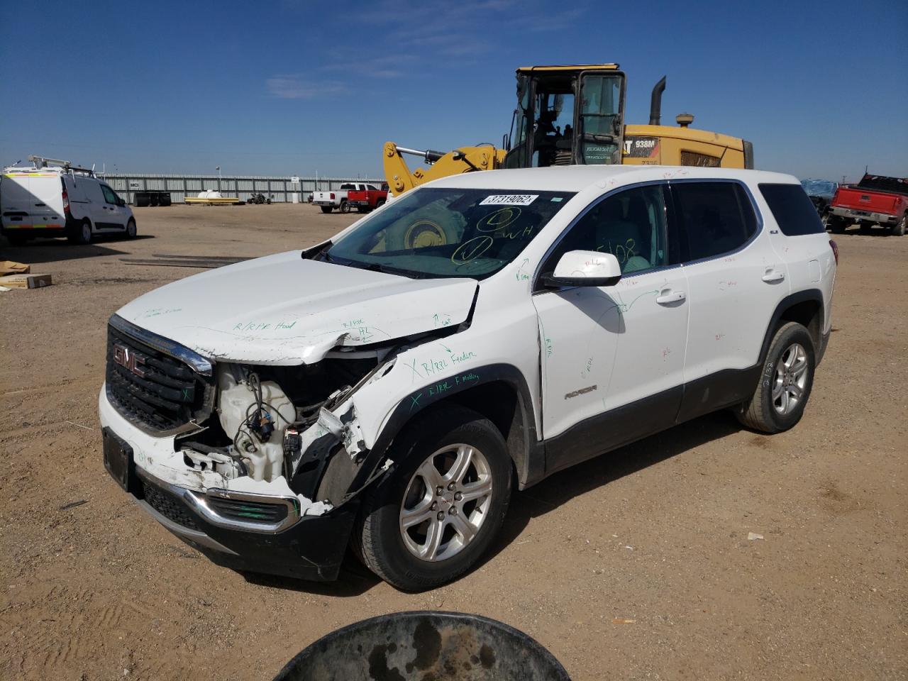 Photo 2 from auction – 2017 GMC ACADIA SLE with VIN 1GKKNKLA0HZ245760
