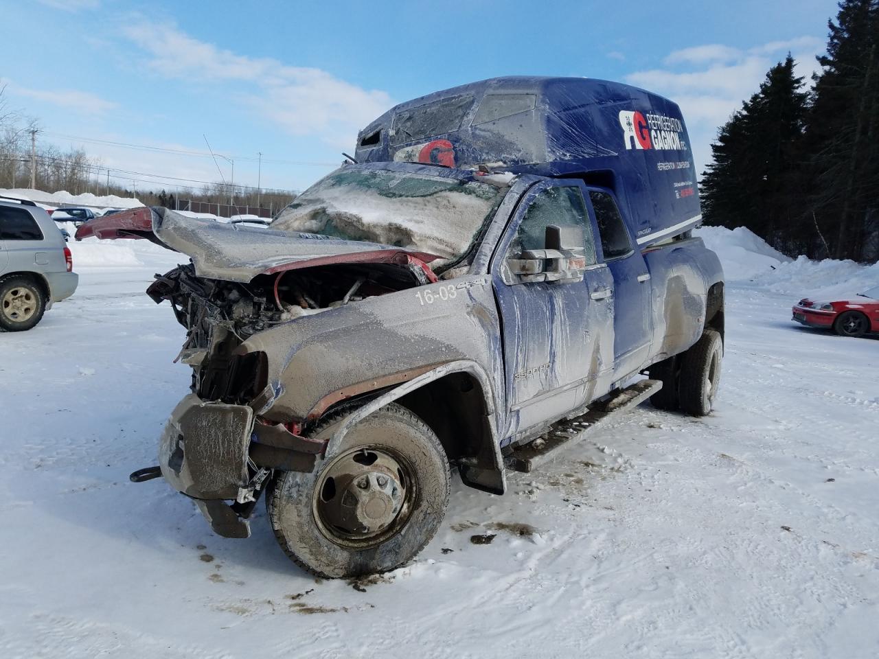 Photo 2 from auction – 2016 GMC SIERRA K35 with VIN 1GT42WC84GF279427