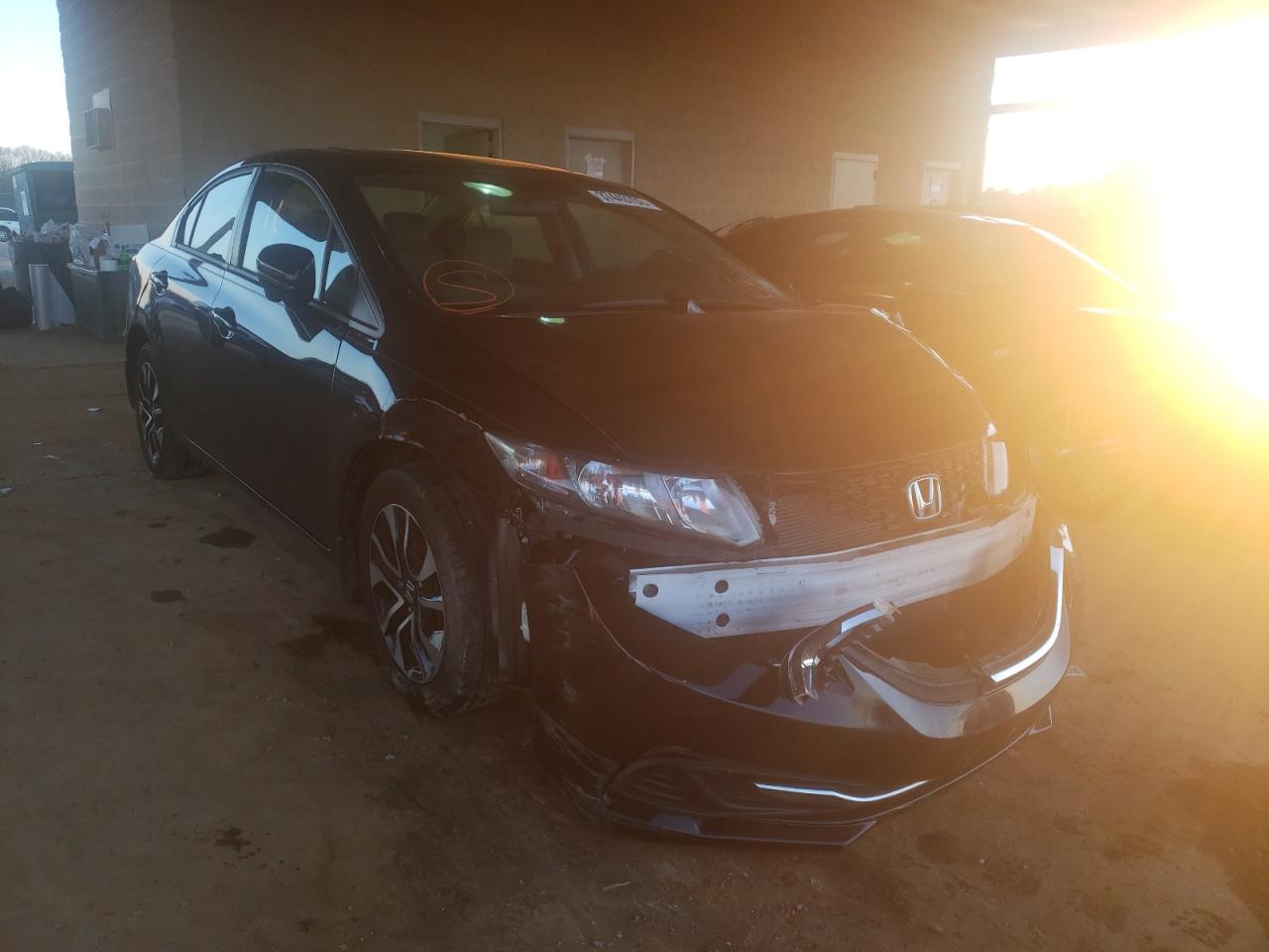 HONDA CIVIC EX 2015 with VIN 19XFB2F82FE080821 - Photo from auction