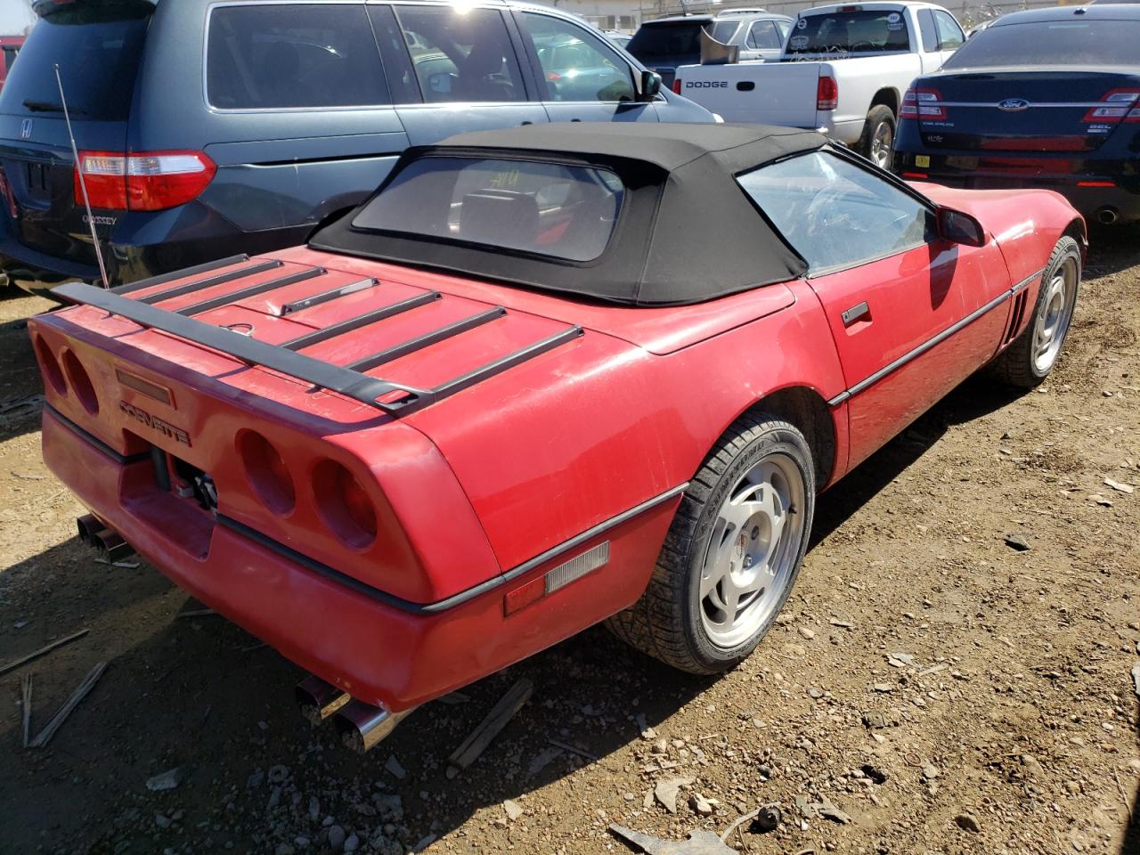 Photo 4 from auction – 1990 CHEVROLET CORVETTE with VIN 1G1YY3388L5104072