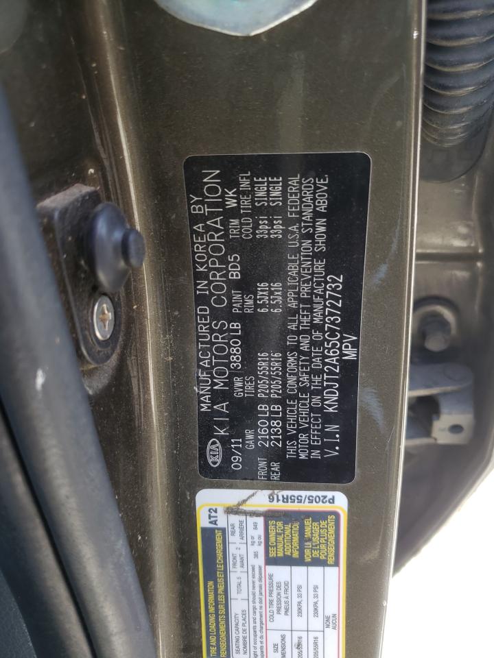 Photo 10 from auction – 2012 KIA SOUL + with VIN KNDJT2A65C7372732