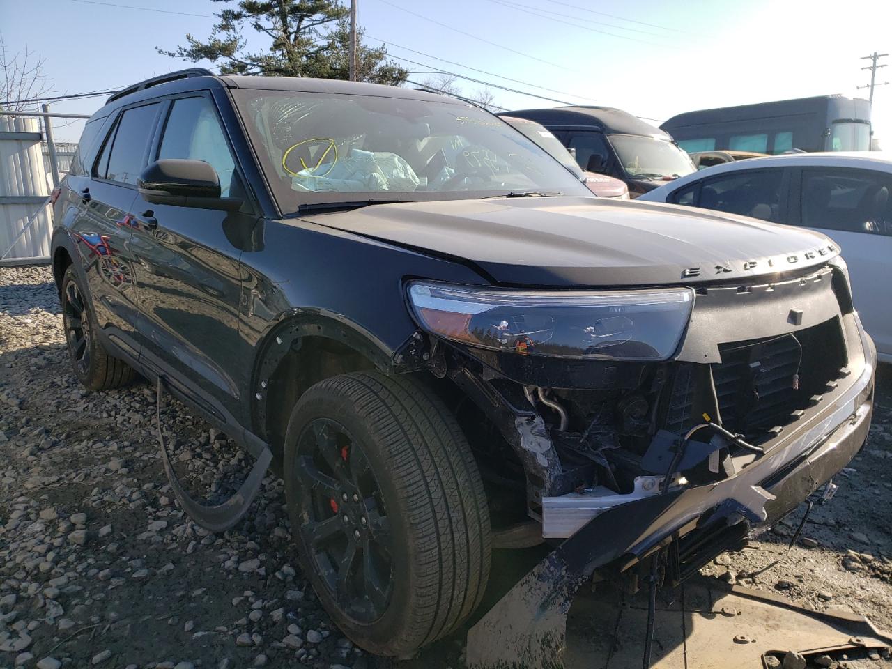 FORD EXPLORER S 2021 с VIN 1FM5K8GC8MGC20008 - Фото с аукциона