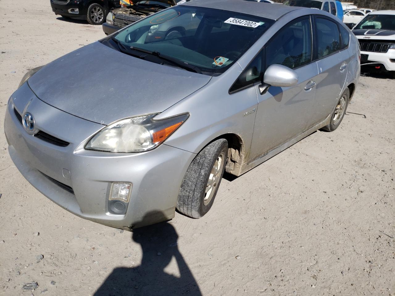 Photo 2 from auction – 2010 TOYOTA PRIUS with VIN JTDKN3DUXA1307776