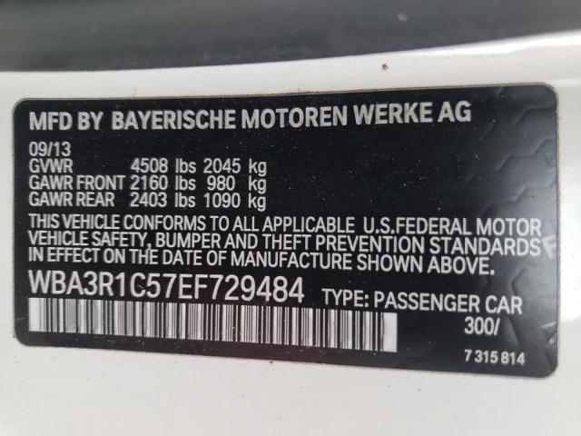 Photo 10 from auction – 2014 BMW 435 I with VIN WBA3R1C57EF729484