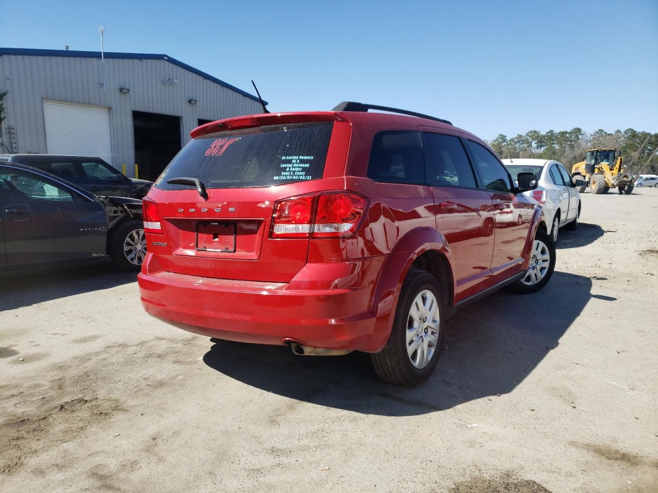 Photo 4 from auction – 2015 DODGE JOURNEY SE with VIN 3C4PDCAB5FT687136