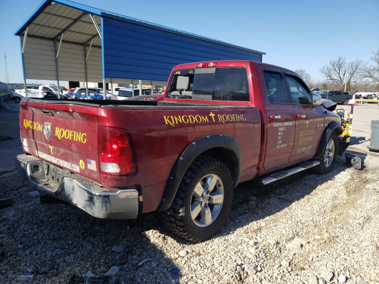 Photo 4 from auction – 2014 RAM 1500 SLT with VIN 1C6RR7GT1ES479201