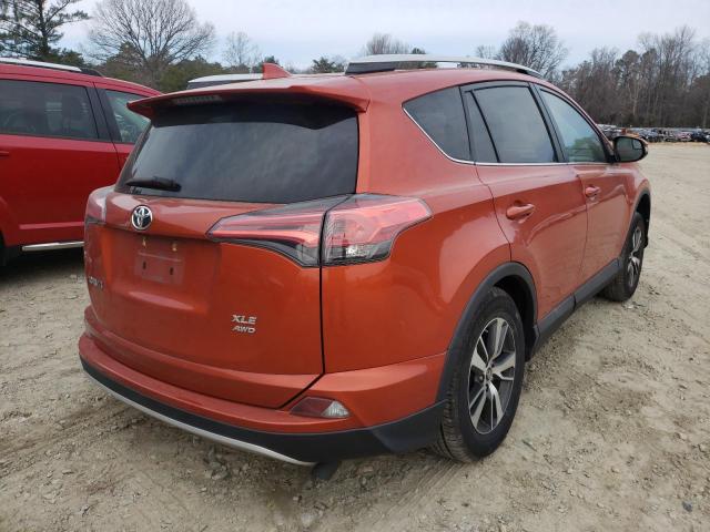 Photo 4 from auction – 2016 TOYOTA RAV4 XLE with VIN 2T3RFREV5GW484154