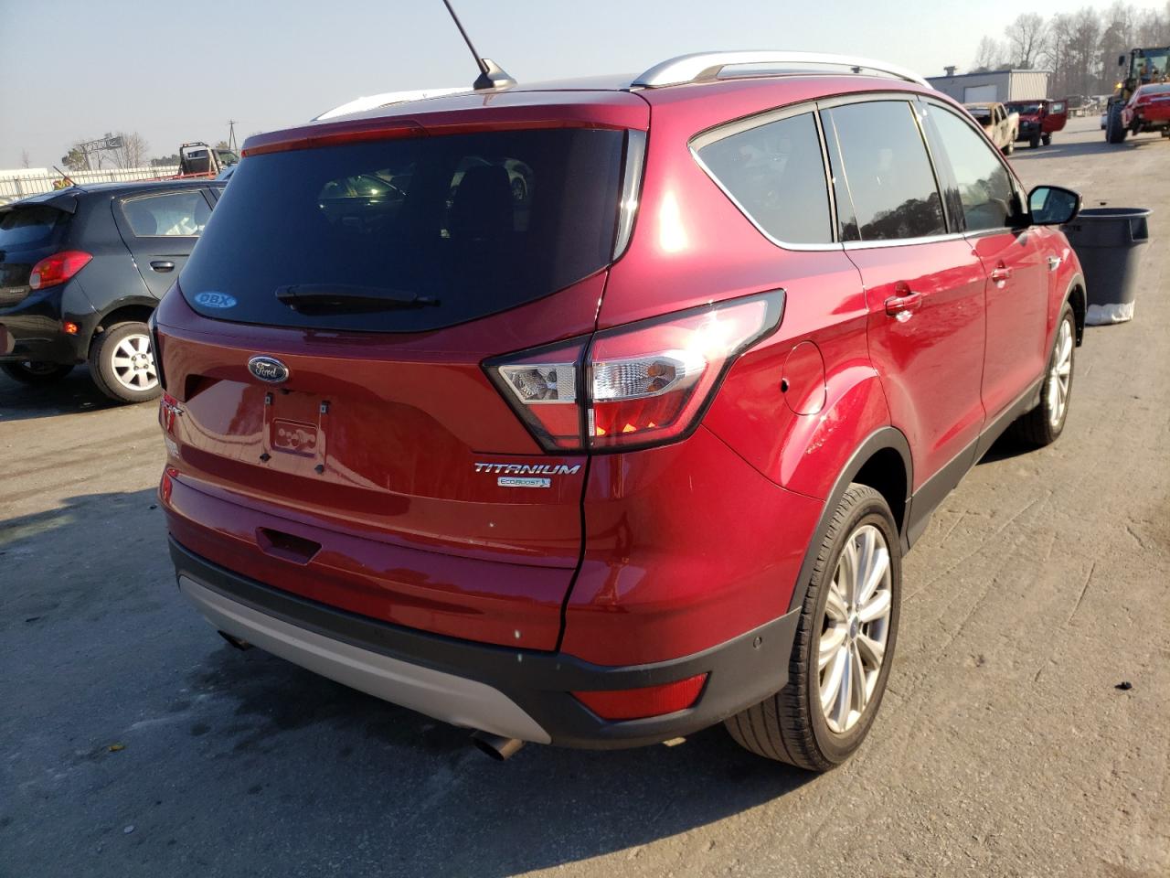 Photo 4 from auction – 2018 FORD ESCAPE TIT with VIN 1FMCU0J90JUA66200