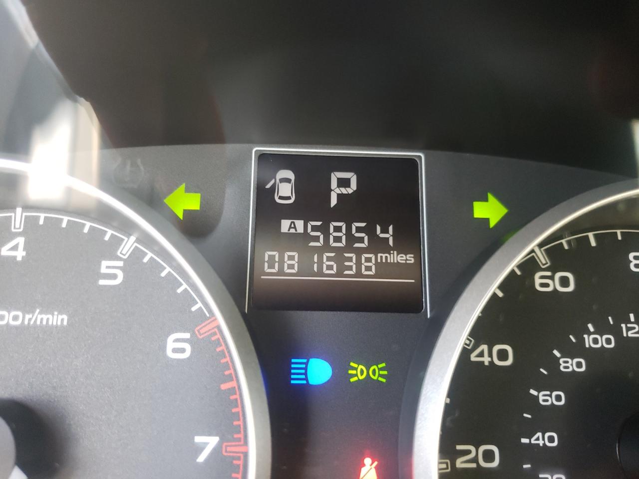 Photo 8 from auction – 2014 SUBARU LEGACY 2.5 with VIN 4S3BMCC6XE3010202
