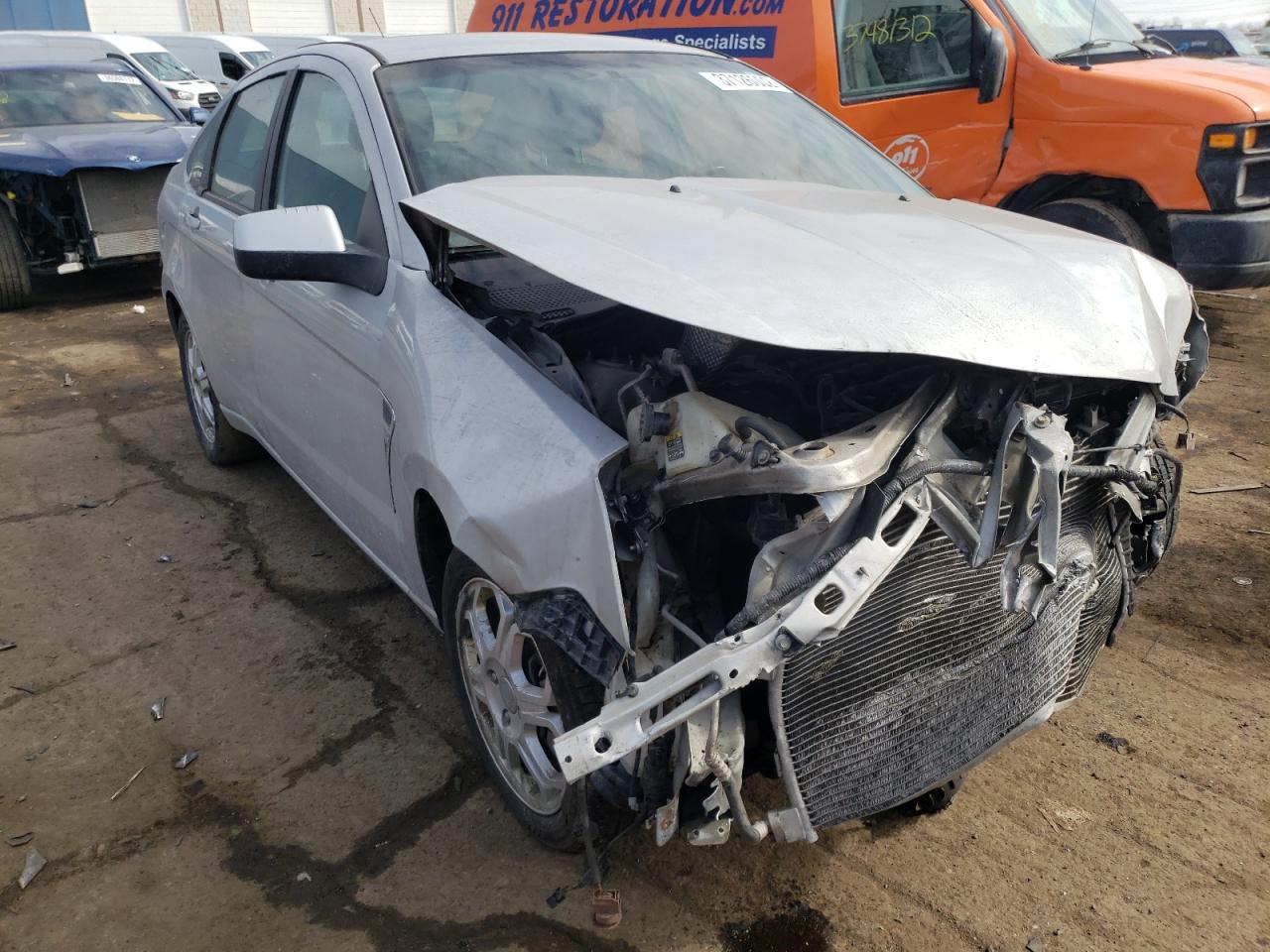 Photo 1 from auction – 2008 FORD FOCUS SE with VIN 1FAHP35N98W204184