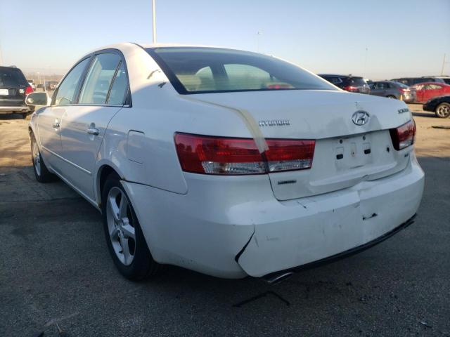 Photo 3 from auction – 2007 HYUNDAI SONOTA with VIN 5NPEU46F97H235233