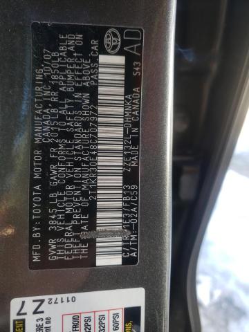 Photo 10 from auction – 2008 TOYOTA MATRIX XR with VIN 2T1KR30E48C707972