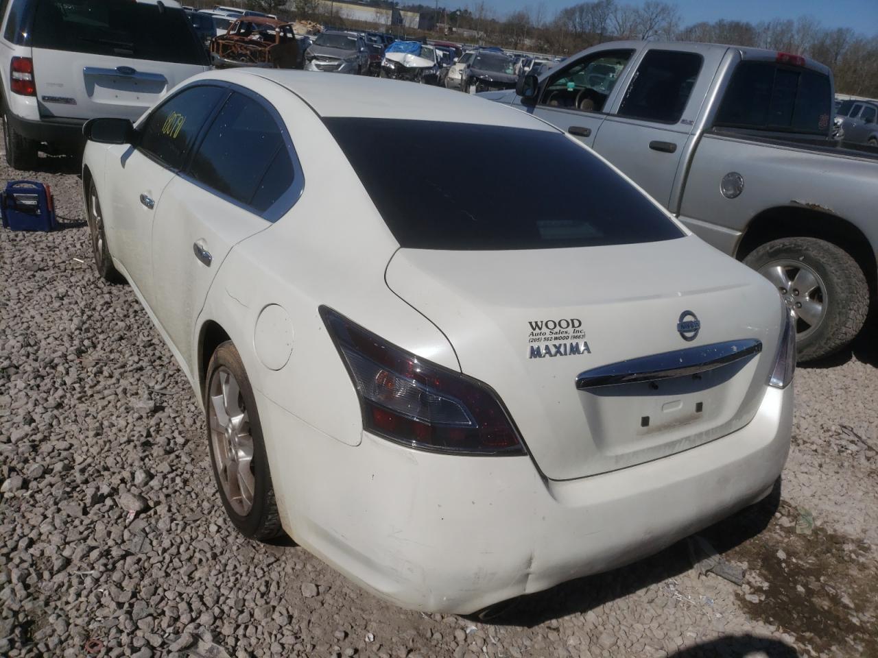 Photo 3 from auction – 2013 NISSAN MAXIMA S with VIN 1N4AA5AP6DC832141